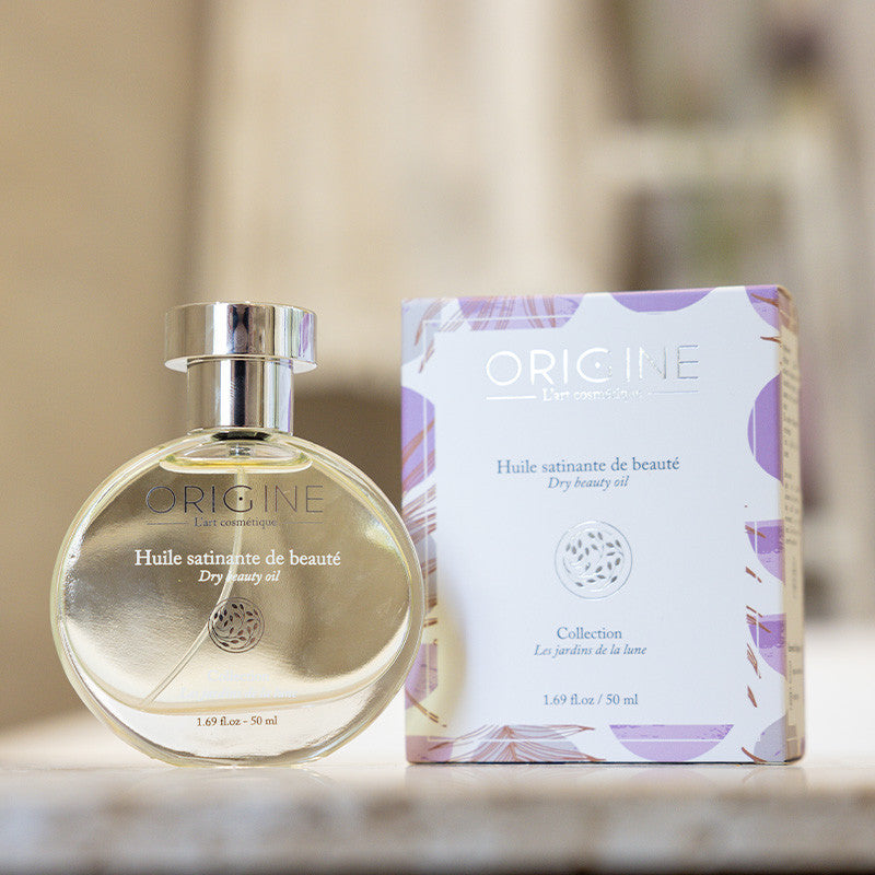 Huile satinante de beauté - Les Jardins de la Lune レ ジャルダン ドゥ ラ リューヌ サテンオイル
